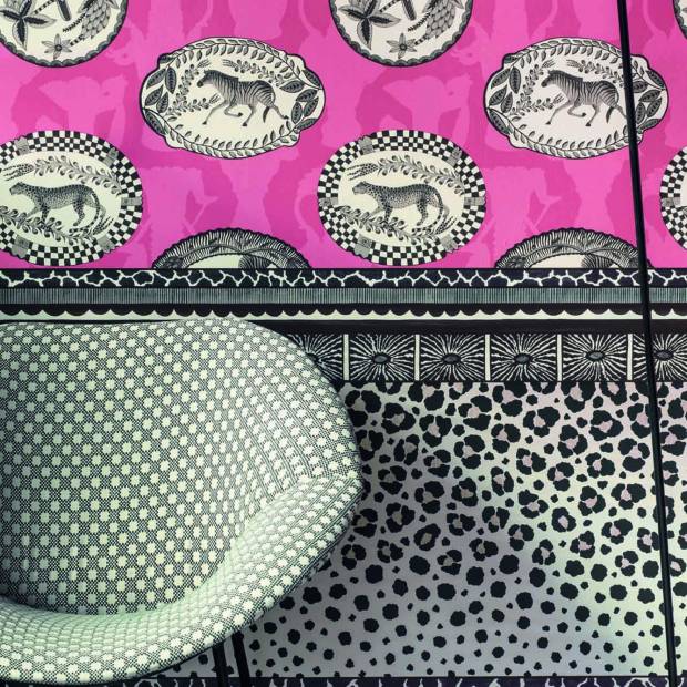 Papier Peint Frise Zulu Border